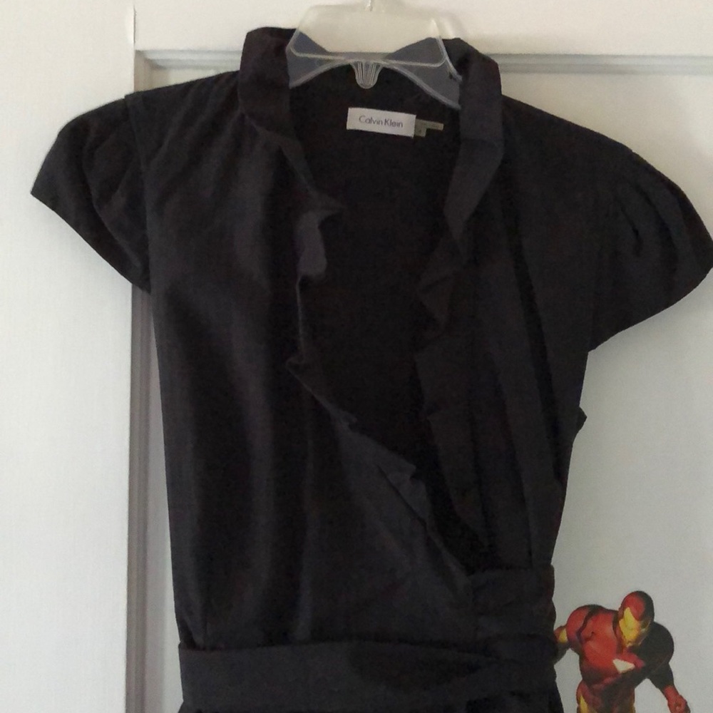 Calvin Klein dress wrap EUC size 4